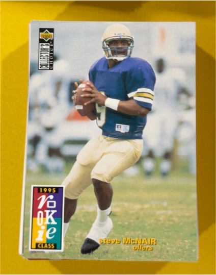 1995 Upper Deck Collector's Choice #3 Steve McNair Rookie — front