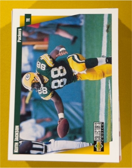 1997 Upper Deck Collector's Choice #GB3 Keith Jackson — front