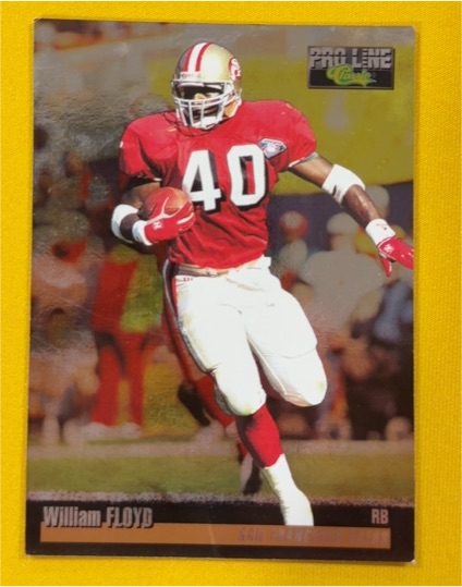 1995 Classic Pro Line #166 William Floyd — front