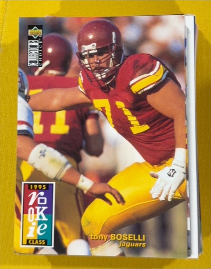 1995 Upper Deck Collector's Choice #2 Tony Boselli RC — front