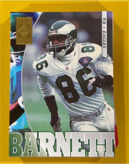 1995 Collector's Edge Black Label #153 Fred Barnett — front