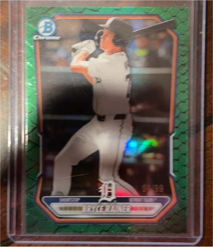 2026 Bowman Chrome #BCP-99 Bryce Rainer — front