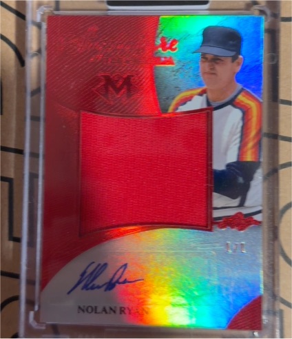 2025 Leaf Optichrome Nolan Ryan #TM-NR1 — front