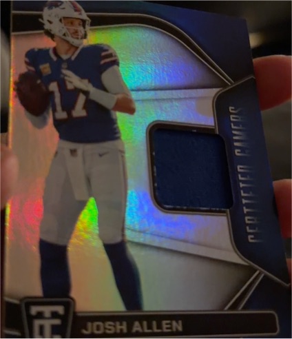 2024 Panini Totally Certified Certified Gamers #CG-JAN Josh Allen — front