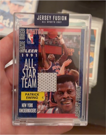 1991 Fleer All-Star Team #215 Patrick Ewing — front