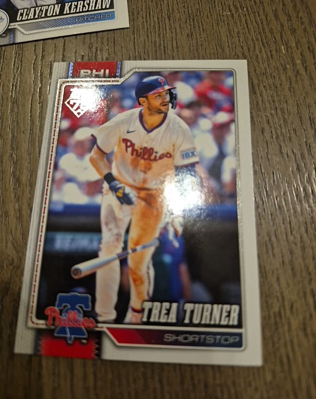 2026 Topps Series 1 #322 Trea Turner — front