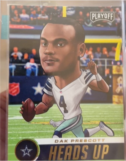 2017 Panini Playoff #3 Dak Prescott Heads Up — front