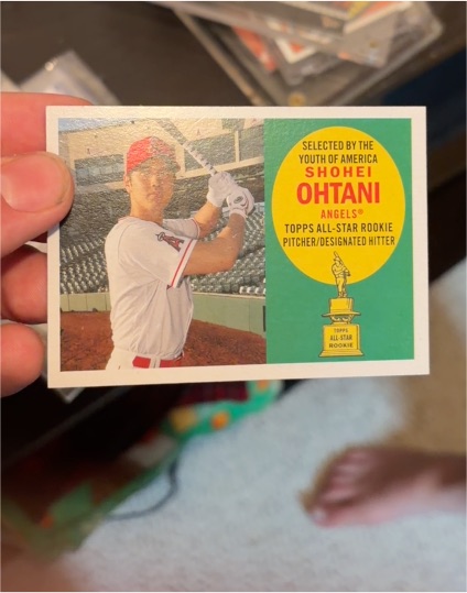 2020 Topps Archives #60AR-SO Shohei Ohtani 1960 All-Star Rookies — front