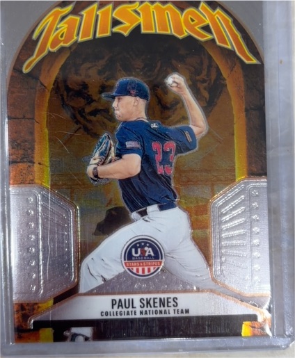 2026 Panini Stars & Stripes Prizm USA Baseball #18 Paul Skenes Talisman — front