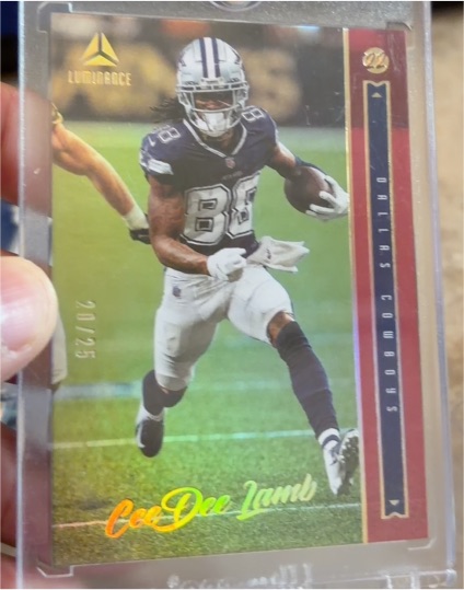 2022 Panini Luminance #23 CeeDee Lamb — front