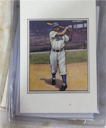 1989 Bowman #NNO Jackie Robinson 1950 Bowman Reprint — front