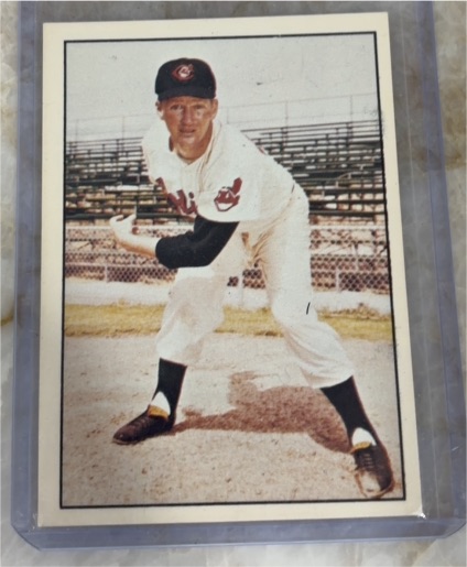 1979 TCMA Baseball History #134 Herb Score Cleveland Indians — front