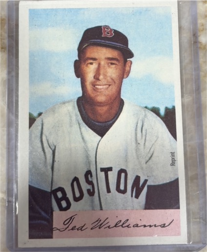 1989 Bowman #11 1954 Reprint Ted Williams — front