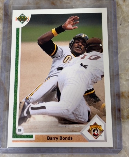 1991 Upper Deck #154 Barry Bonds — front