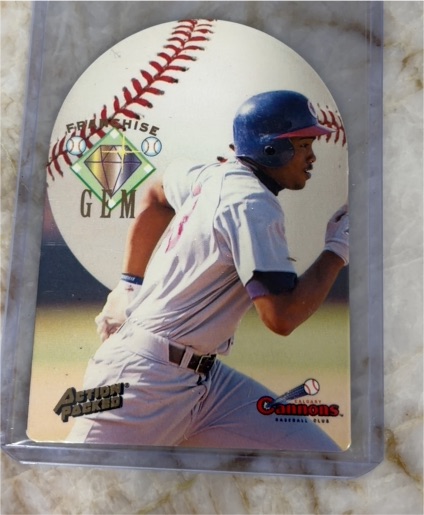 1995 Action Packed #63 Marc Newfield — front