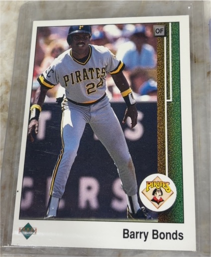 1989 Upper Deck #440 Barry Bonds — front