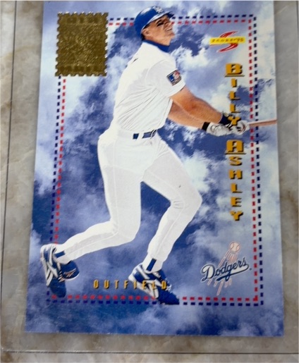 1995 Score Air Mail #AM08 Billy Ashley — front