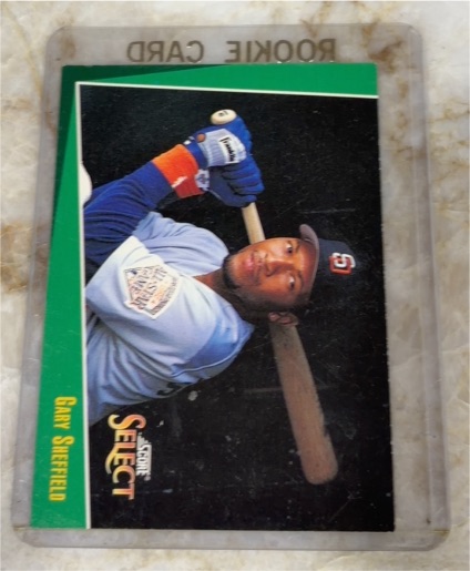 1993 Score Select #41 Gary Sheffield — front