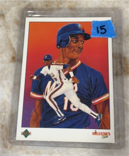 1989 Upper Deck #681 Darryl Strawberry New York Mets — front