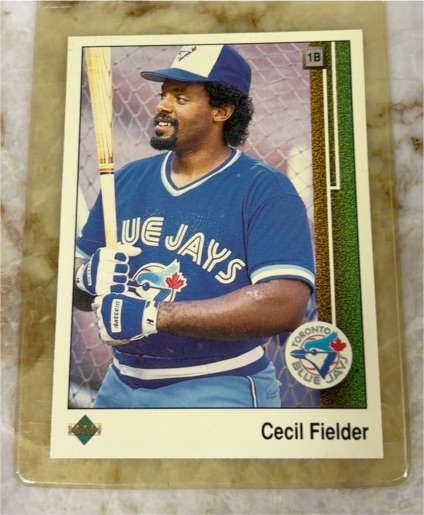 1989 Upper Deck #364 Cecil Fielder — front