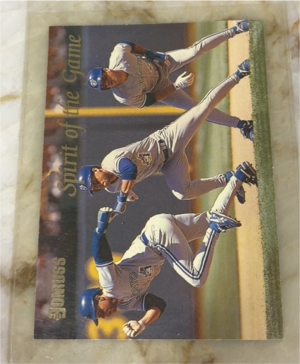 1993 Donruss Spirit of the Game #SG3 Roberto Alomar — front
