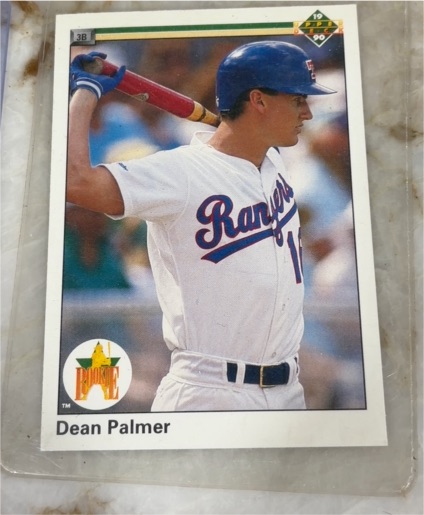 1990 Upper Deck #74 Dean Palmer — front