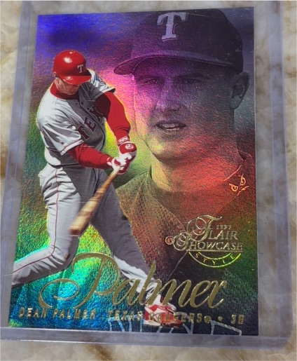 1997 Flair Showcase #61 Dean Palmer — front
