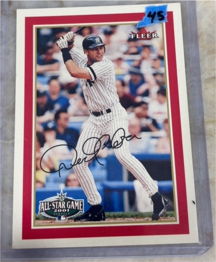 2001 Fleer #2 Derek Jeter All Star Game Ritz Oreo — front