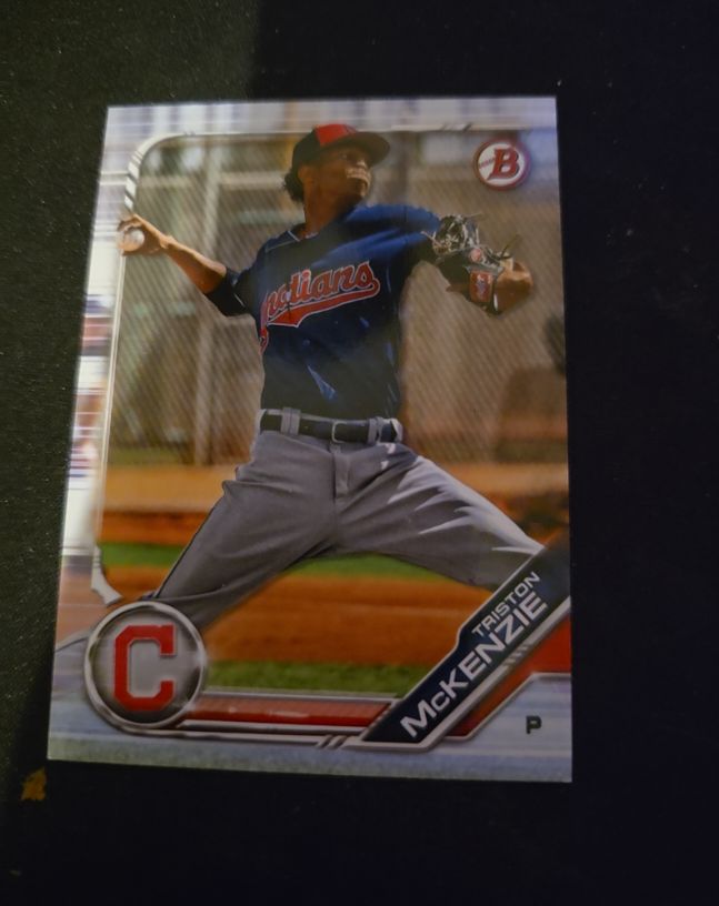 2019 Bowman Prospects #BP-40 Triston McKenzie — front