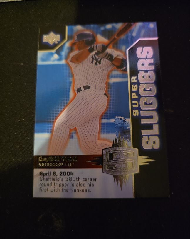 2004 Upper Deck Super Sluggers #SL-11 Gary Sheffield — front