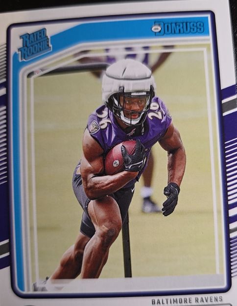 2024 Donruss Rated Rookie #347 Baltimore Ravens — front