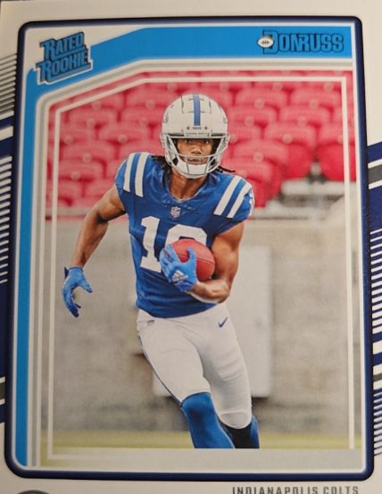2021 Donruss #192 Michael Pittman Jr. — front