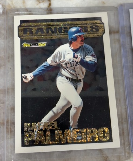 1994 Topps Black Gold #16 Rafael Palmeiro — front