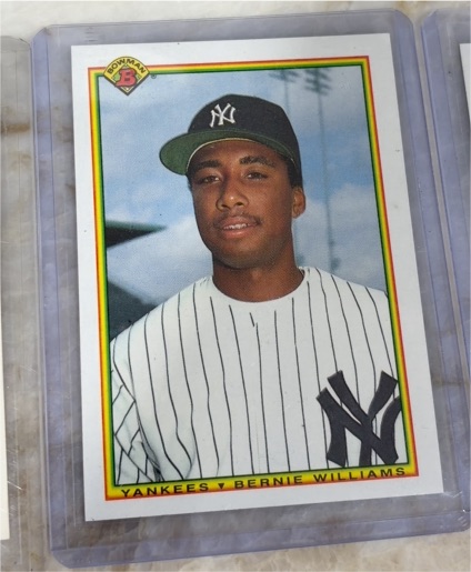 1990 Bowman #439 Bernie Williams — front