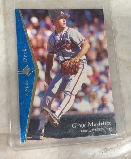 1995 Upper Deck SP #31 Greg Maddux — front