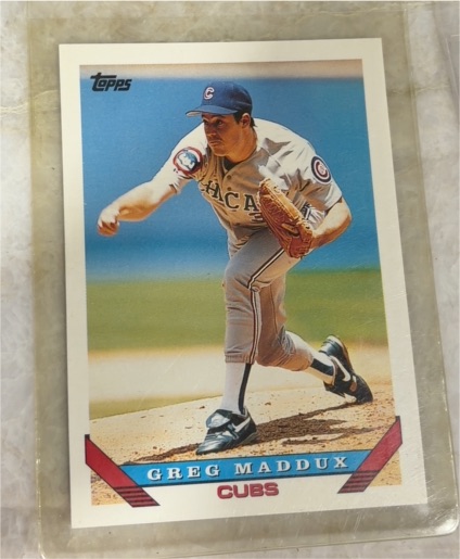 1993 Topps #183 Greg Maddux — front
