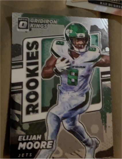 2021 Panini Donruss Optic #RGK-14 Elijah Moore — front