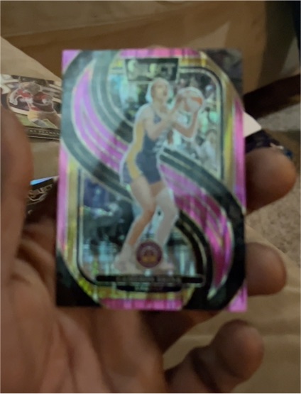 2024 Panini Select WNBA Concourse Pink Ice Prizm Stefanie Dolson #9 — front