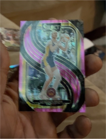 2025 Panini Select WNBA Sue Bird Purple Wave Prizm — front