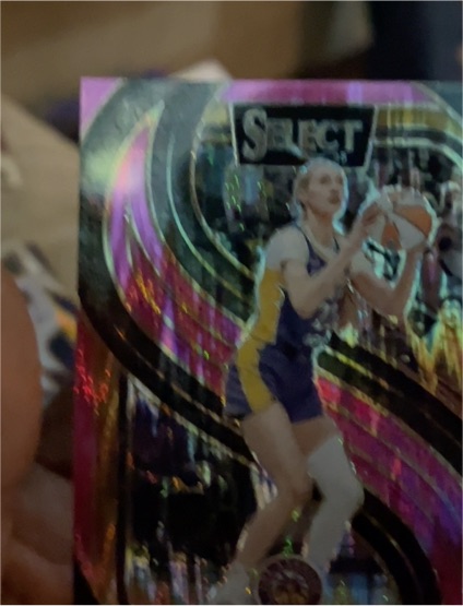 2025 Panini Select WNBA Pink Ice Prizm — front