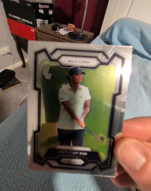 2024 Panini Prizm LIV Golf #28 Anthony Kim Wild Card — front
