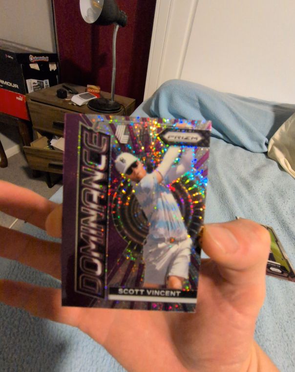 2024 Panini Prizm LIV Golf #11 Scott Vincent Dominance — front