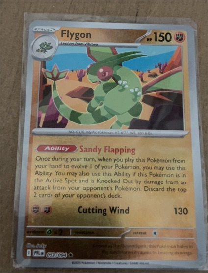 2025 Pokémon ME02: Phantasmal Flames #053 Flygon — front