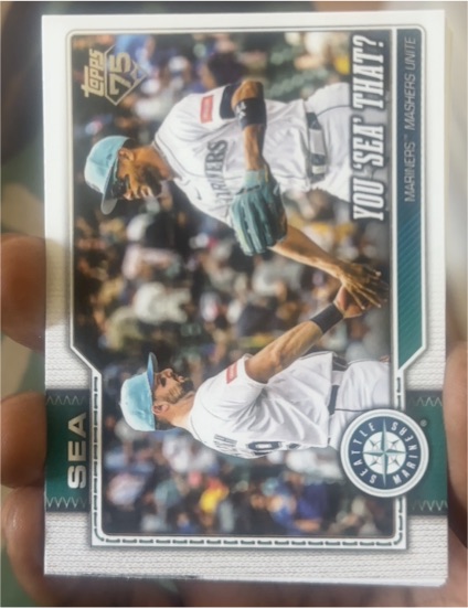 2026 Topps Series 1 #168 You Sea That? Mashers Unite Seattle Mariners — front