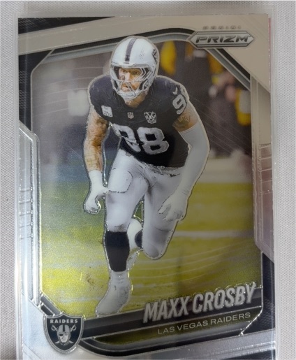 2025 Panini Prizm #195 Maxx Crosby — front