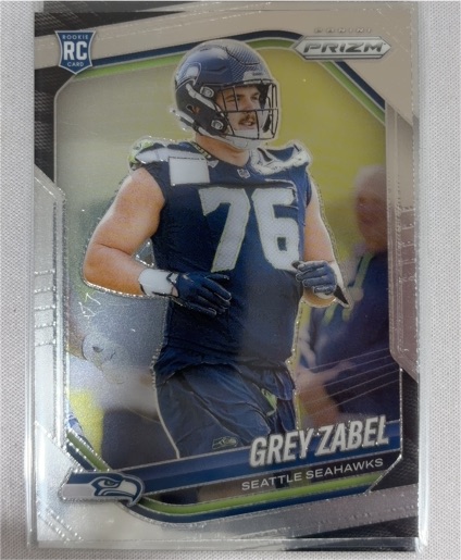 2025 Panini Prizm #387 Grey Zabel — front