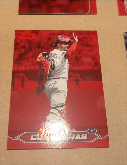 2024 Topps Stadium Club Red Foil #250 Willson Contreras — front