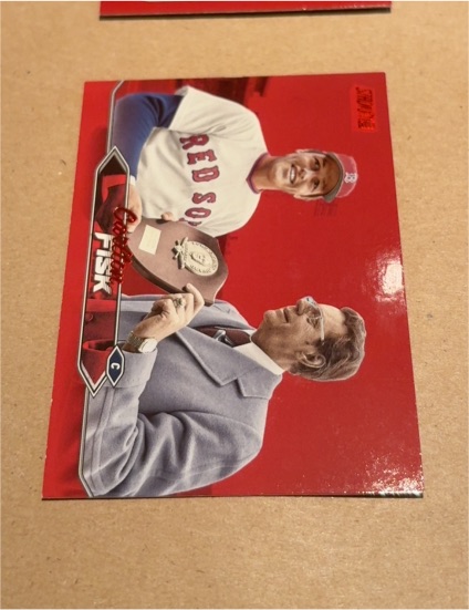 2024 Topps Stadium Club #22 Carlton Fisk — front
