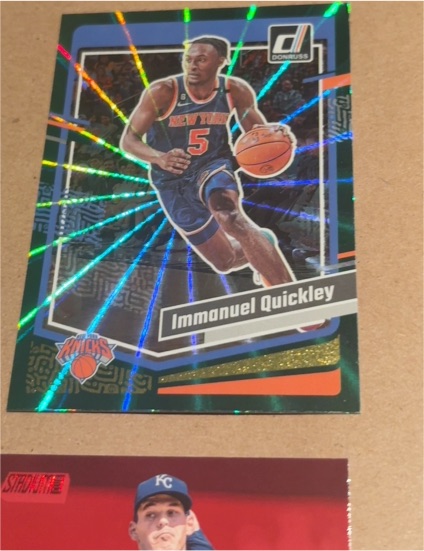2023-24 Donruss #21 Immanuel Quickley — front