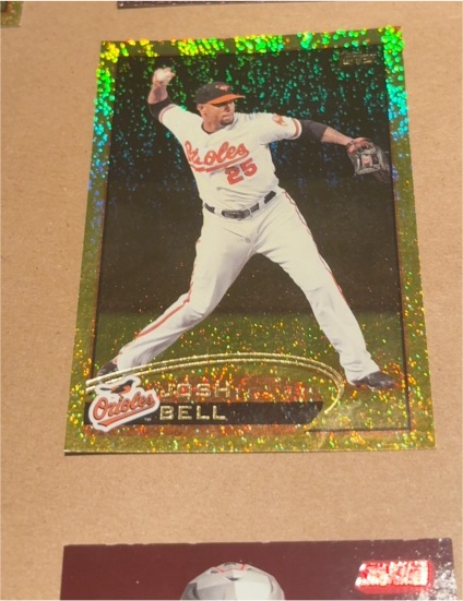 2012 Topps Gold Sparkle #121 Josh Bell — front
